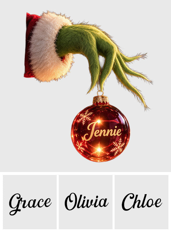 Who Stole Christmas? - Personalized Stole Christmas Bookshelf Lamp