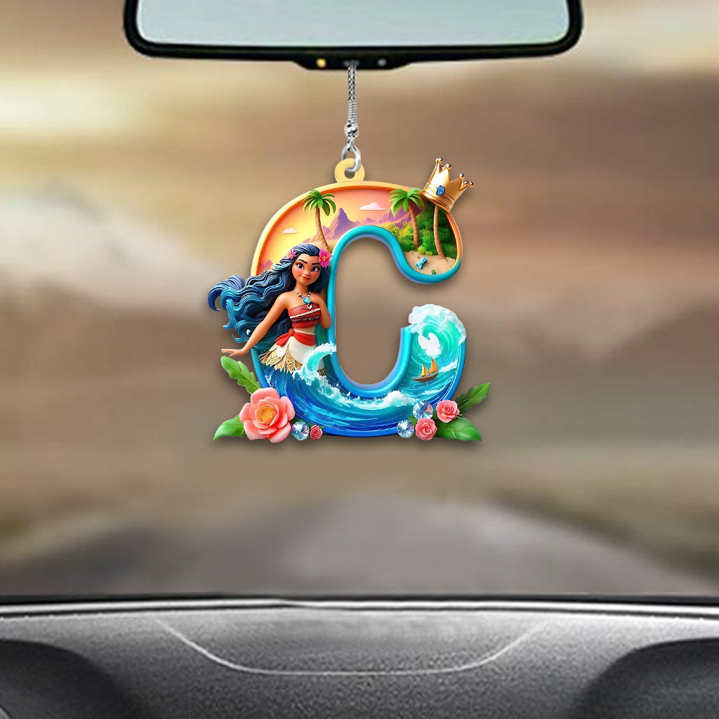 Sea Blossom - Personalized Mouse Car Ornament