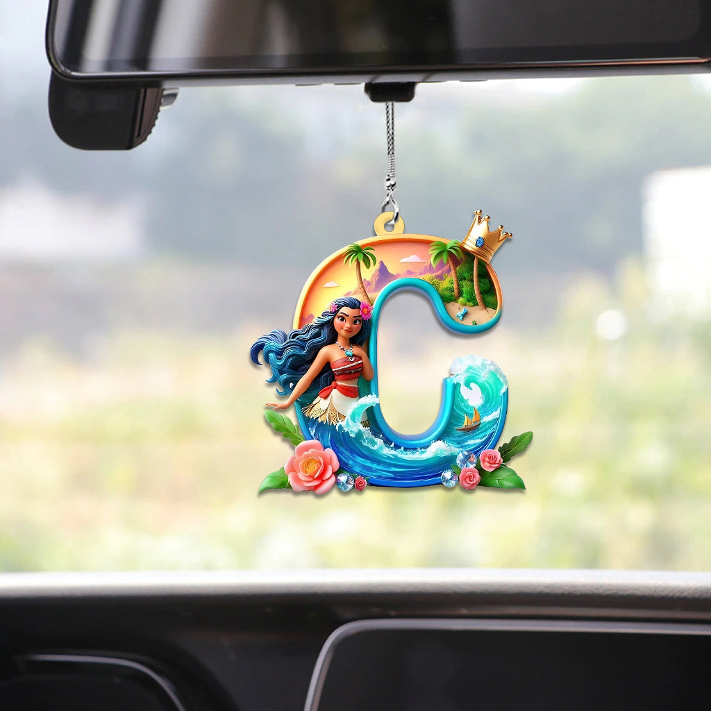 Sea Blossom - Personalized Mouse Car Ornament