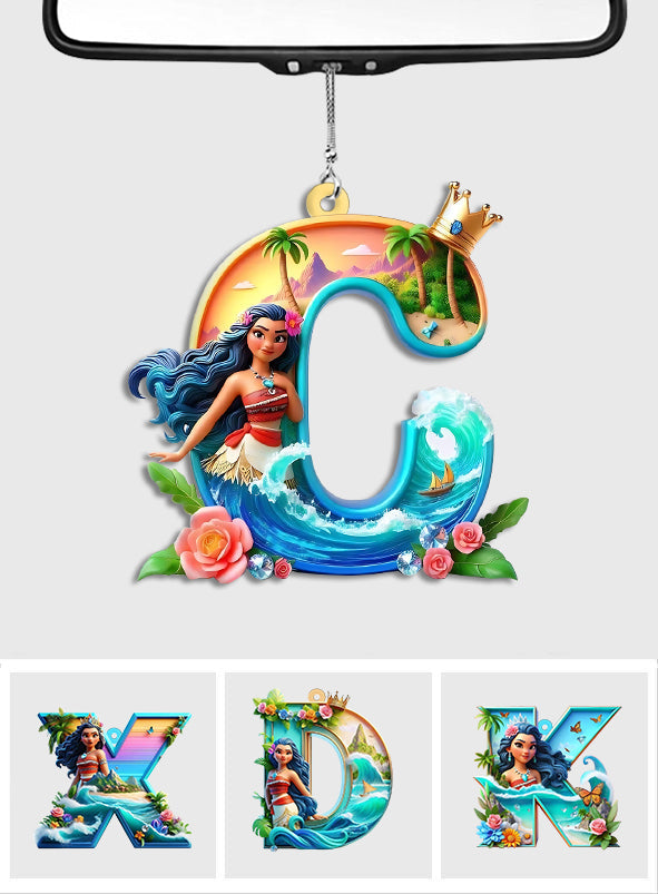 Sea Blossom - Personalized Mouse Car Ornament