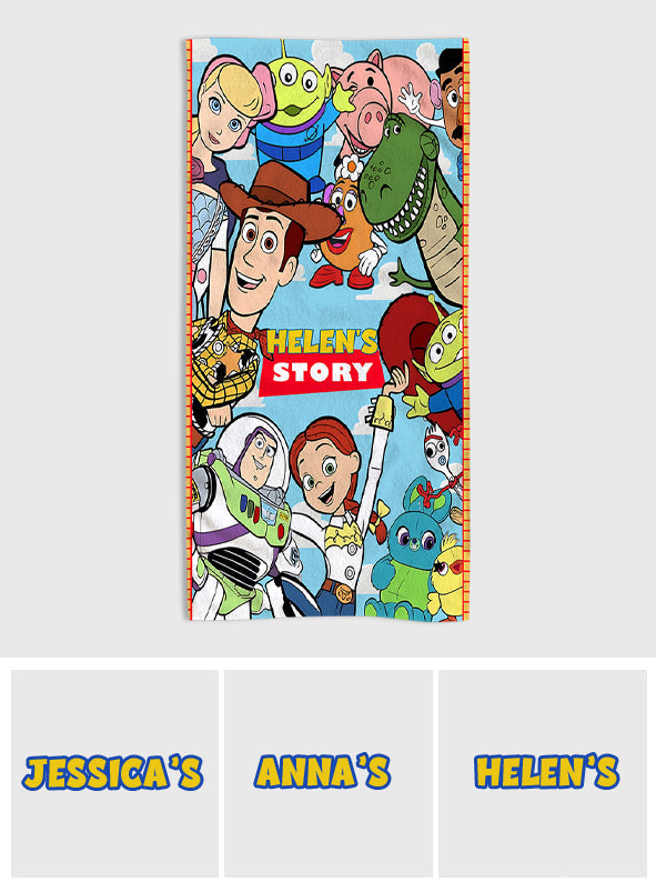 My Story - Personalized Quick-dry Beach Towel/ Bath Towel