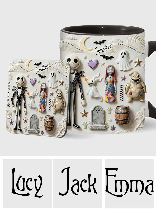 Love Nightmares - Personalized Nightmare Accent Mug & Coaster