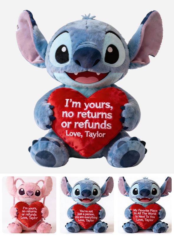 Faux Fur Shaped Pillow - Personalized Ohana Faux Fur Shaped Pillow