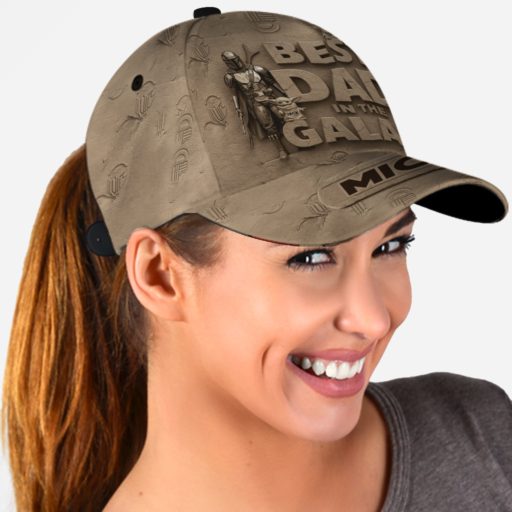 Best Dad In The Galaxy - Personalized The Force Classic Cap