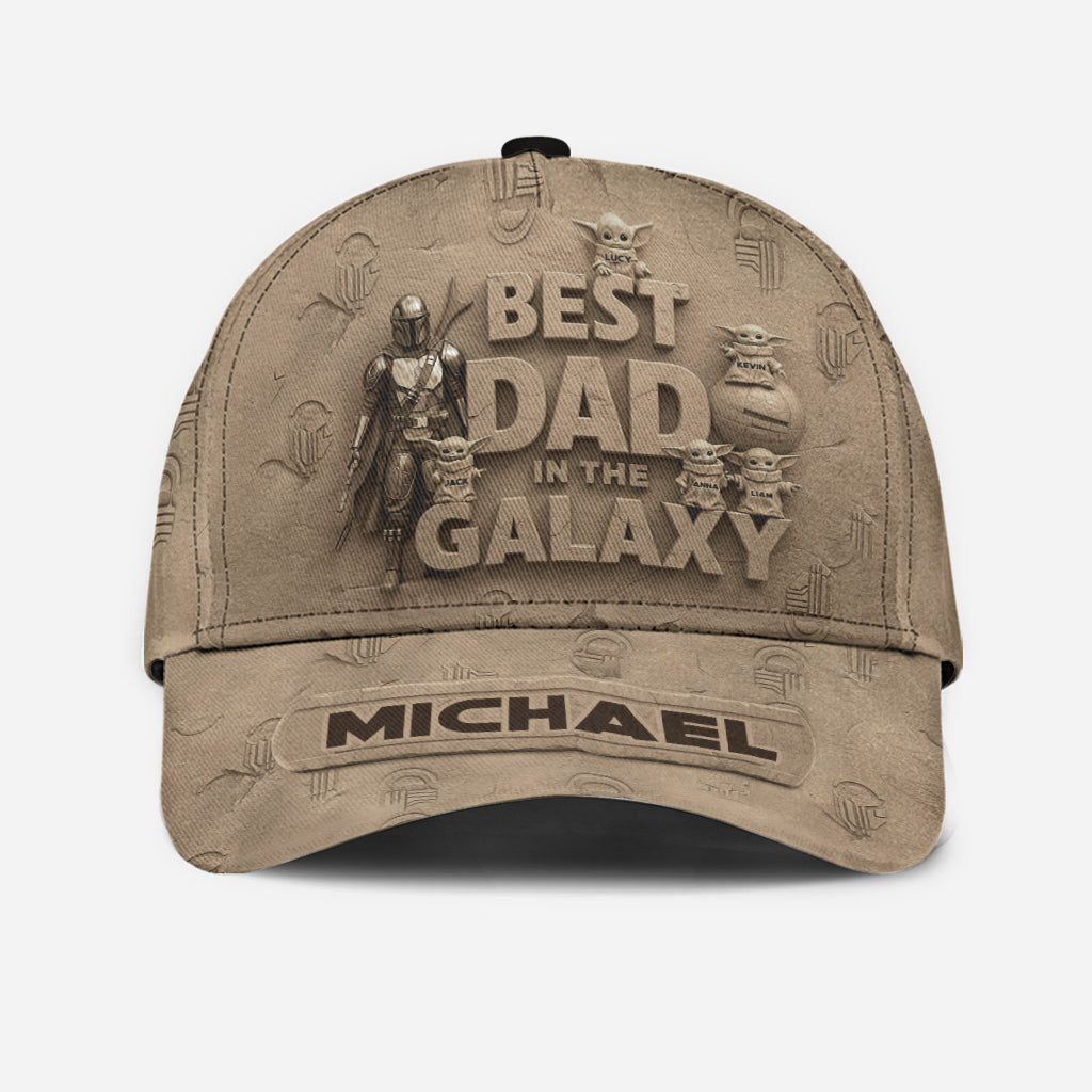 Best Dad In The Galaxy - Personalized The Force Classic Cap