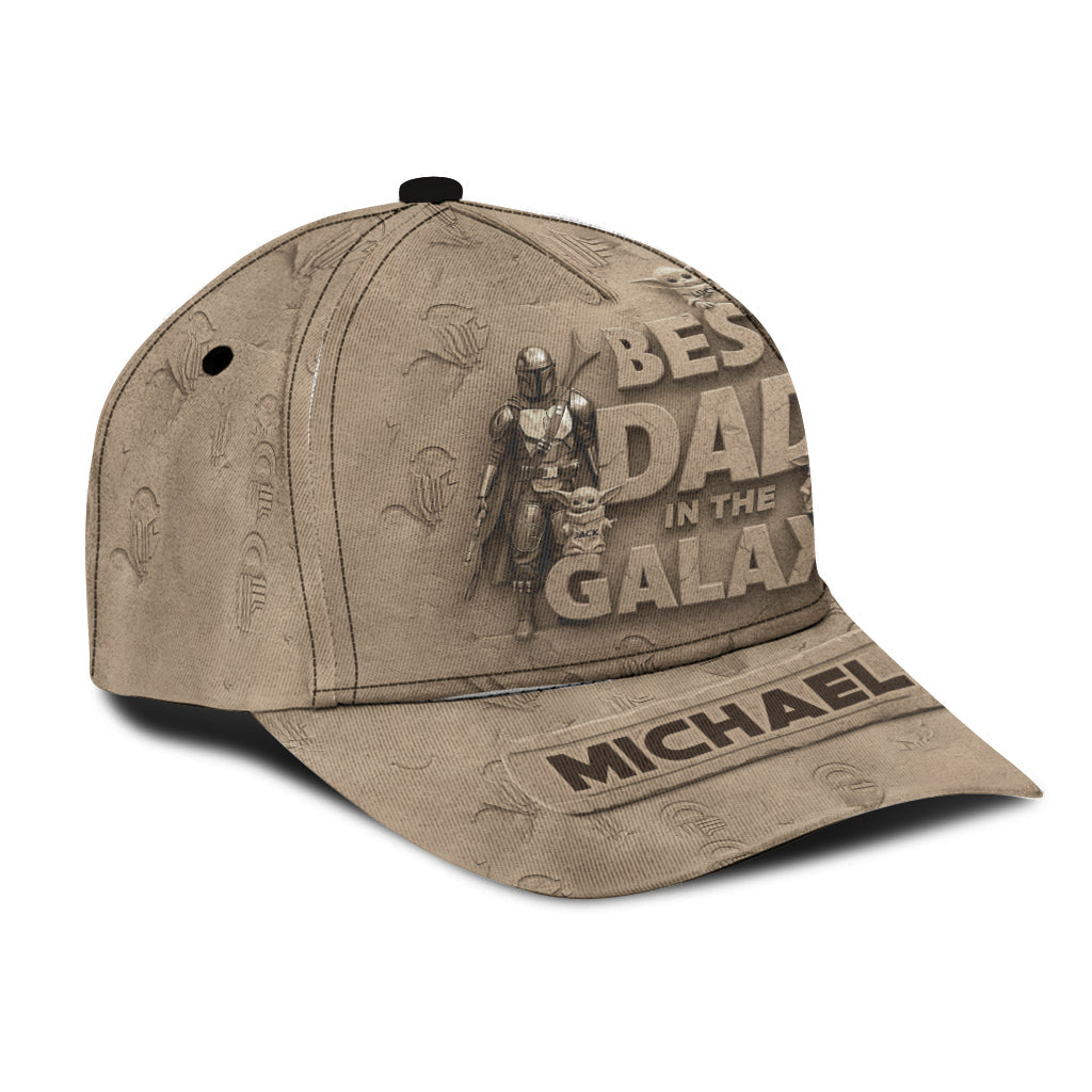 Best Dad In The Galaxy - Personalized The Force Classic Cap