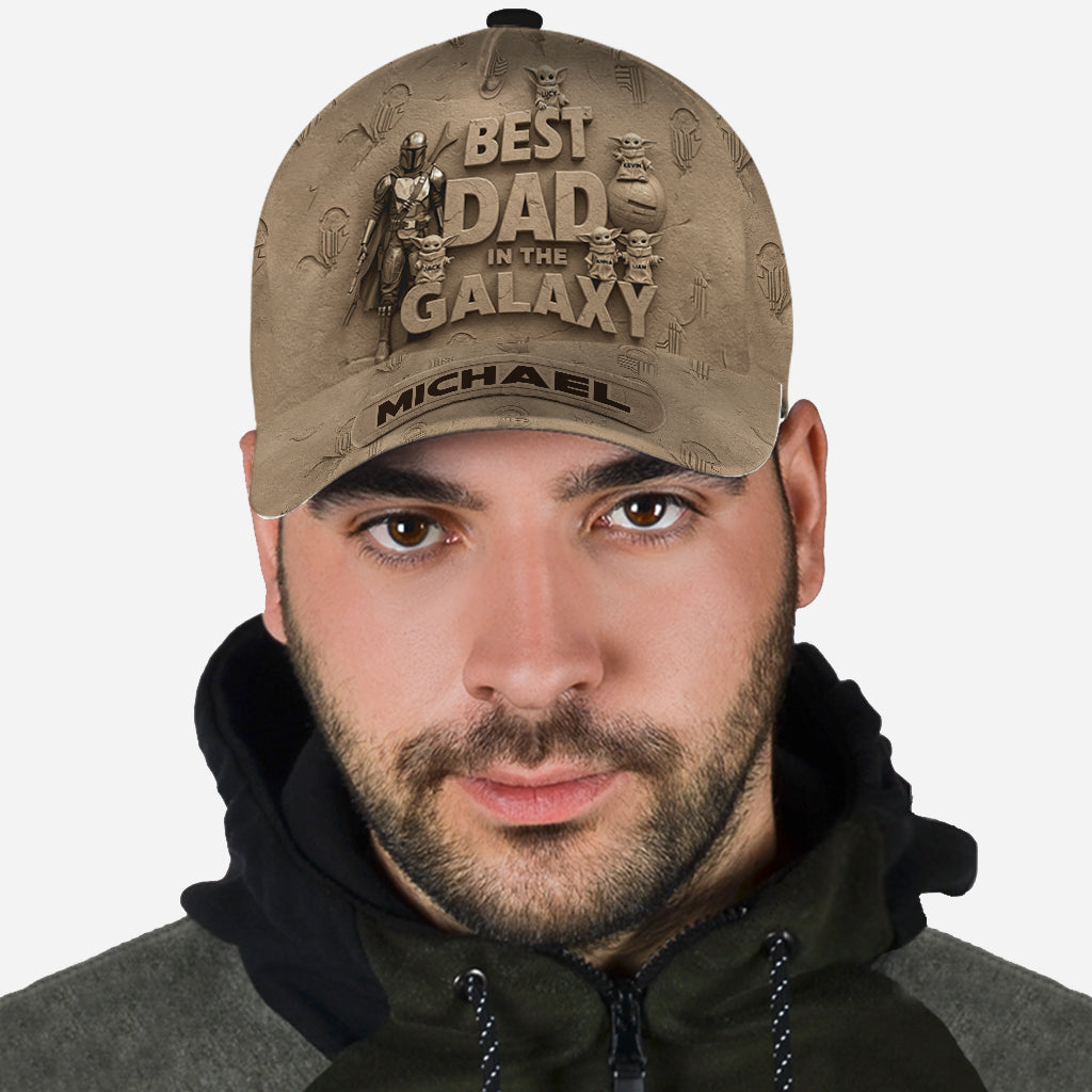 Best Dad In The Galaxy - Personalized The Force Classic Cap