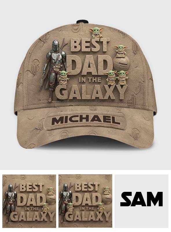 Best Dad In The Galaxy - Personalized The Force Classic Cap