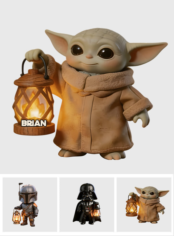 Galactic Guardian - Personalized The Force Solar Acrylic Light