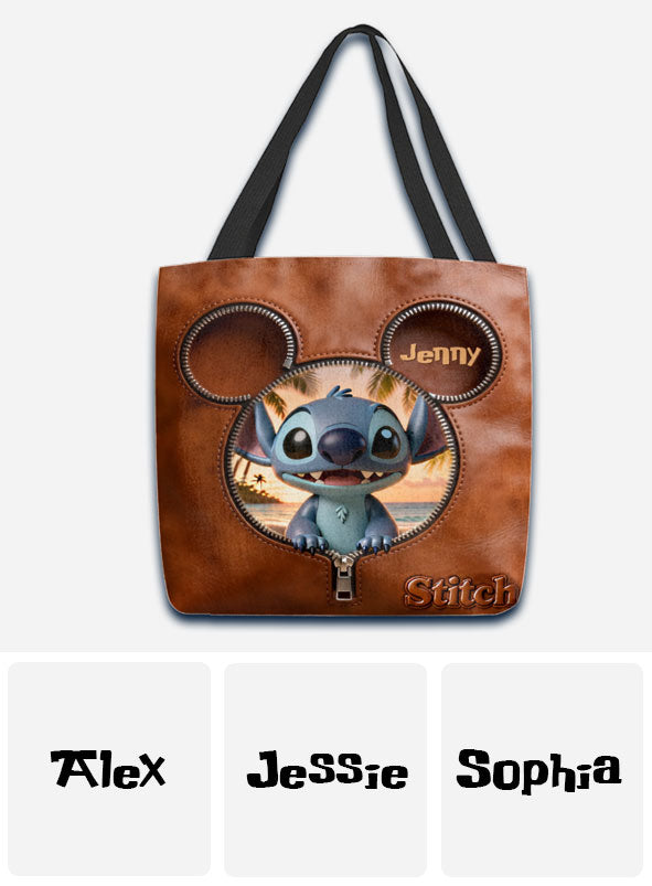 Ohana Means Family - Personalized Ohana Tote Bag