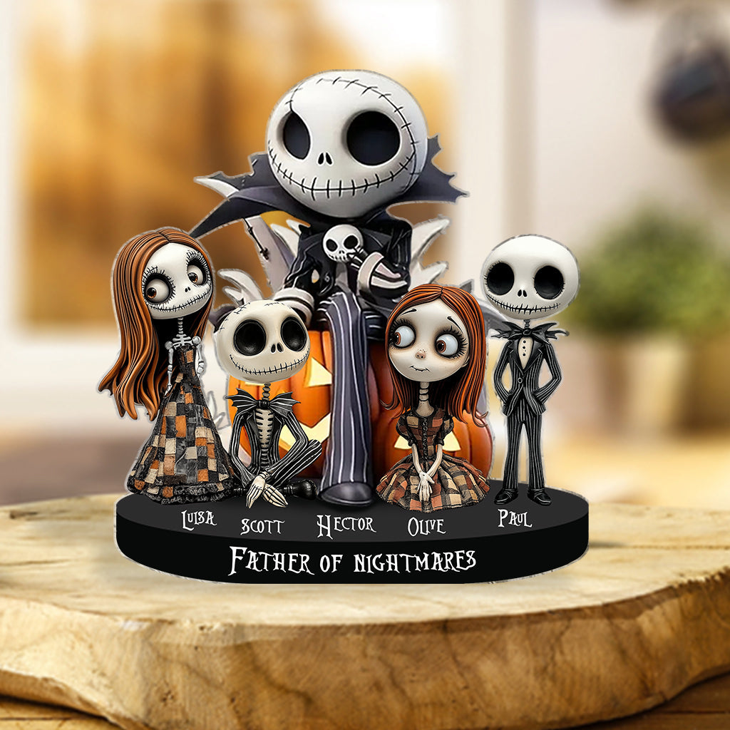 Father Of Nightmares - Personalized Nightmare Custom Shaped Acrylic Plaque