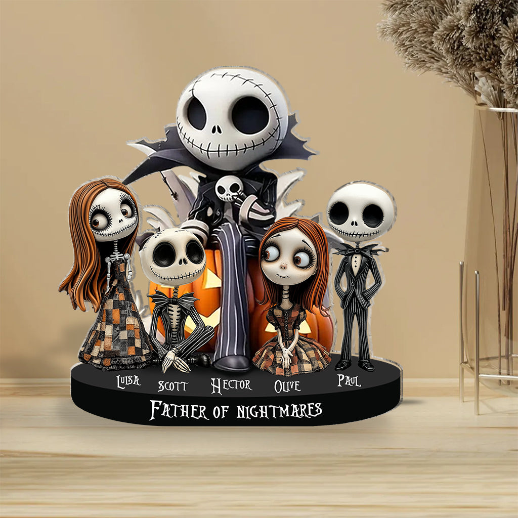 Father Of Nightmares - Personalized Nightmare Custom Shaped Acrylic Plaque