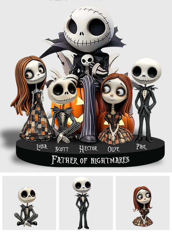 Father Of Nightmares - Personalized Nightmare Custom Shaped Acrylic Plaque