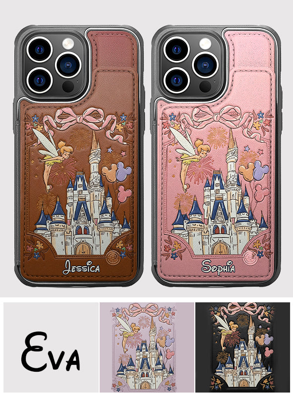 The Magical Castle - Personalized Mouse Fully Printed Wallet Phone Case