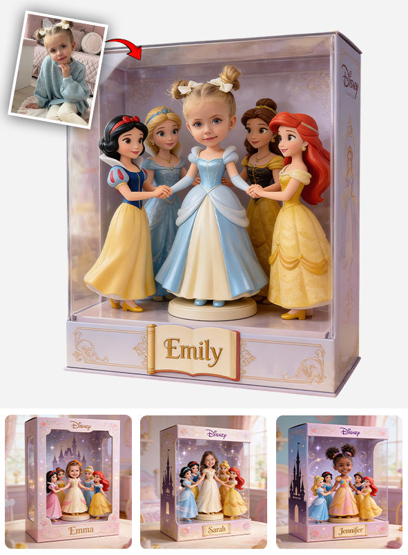 Beautiful Princess - Personalized Princess Custom Shaped Acrylic Plaque