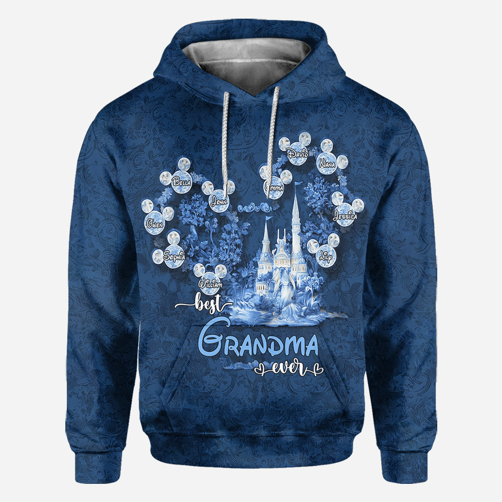 Best Grandma Ever - Personalized Mouse All Over Shirt