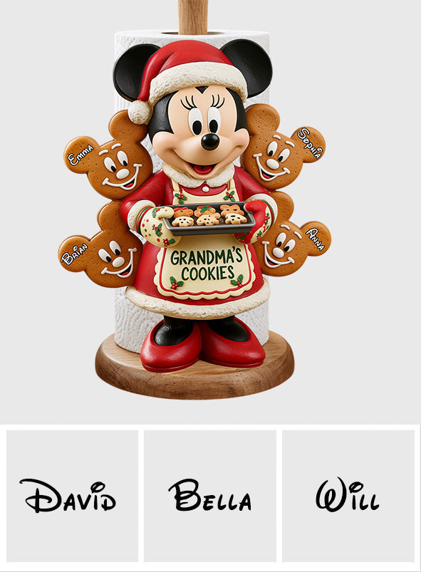 Grandma/Mama's Cookies - Personalized Mouse Paper Towel Stand