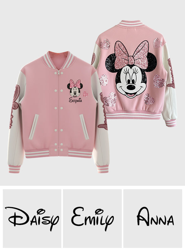 Magic Mouse - Personalized Mouse Varsity Jacket