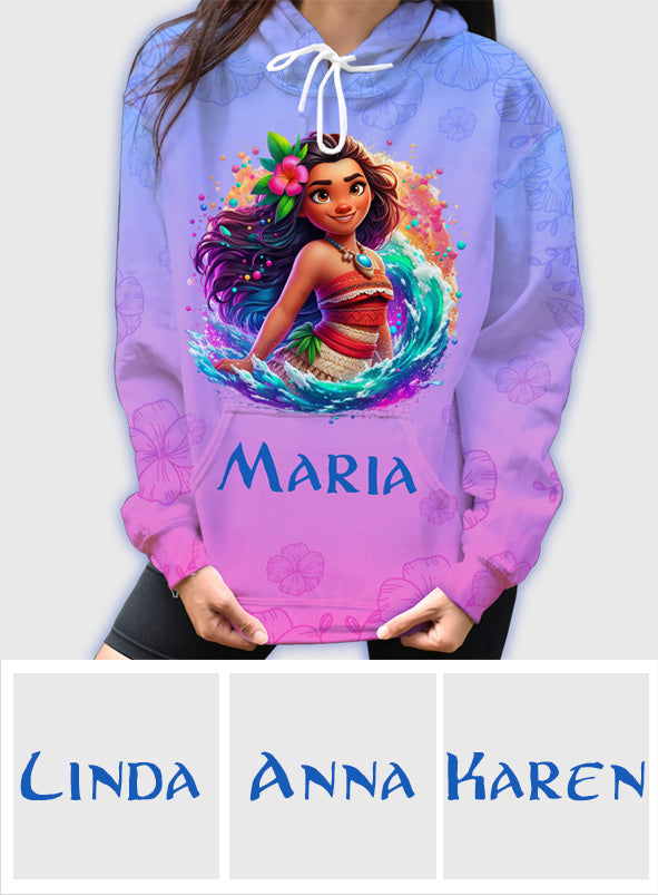Princess Of The Sea & Islands - Personalized All Over Shirt