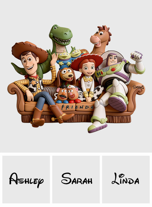 Friends - Personalized Movie For Kids Magnet