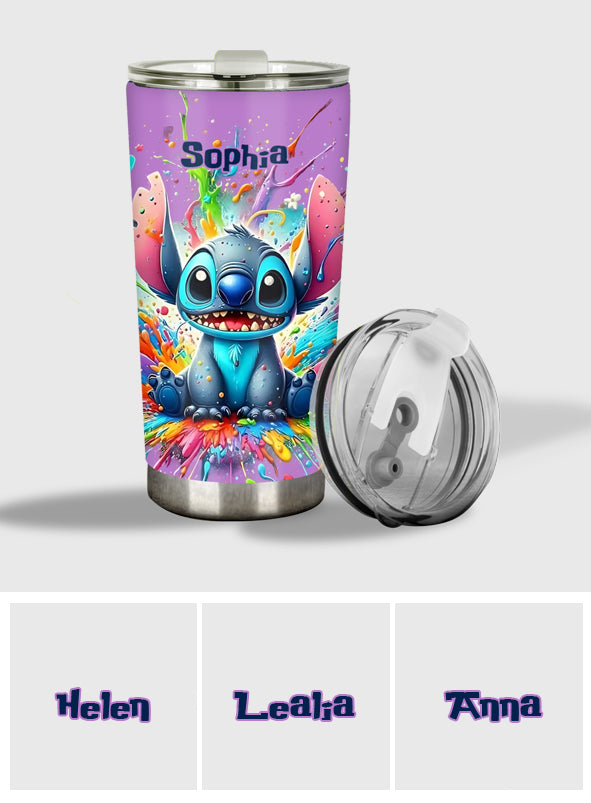 Colorful Ohana - Personalized Ohana Tumbler