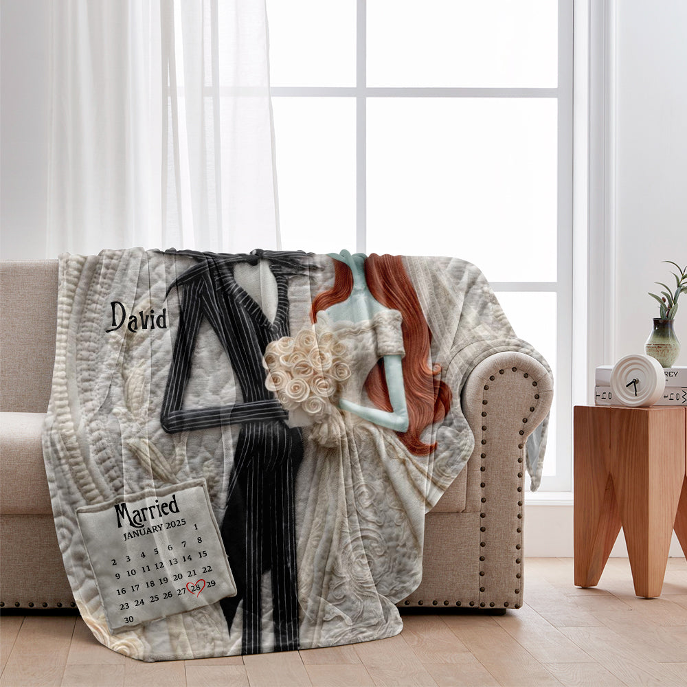 Till Death Do Us Part - Personalized Nightmare Blanket