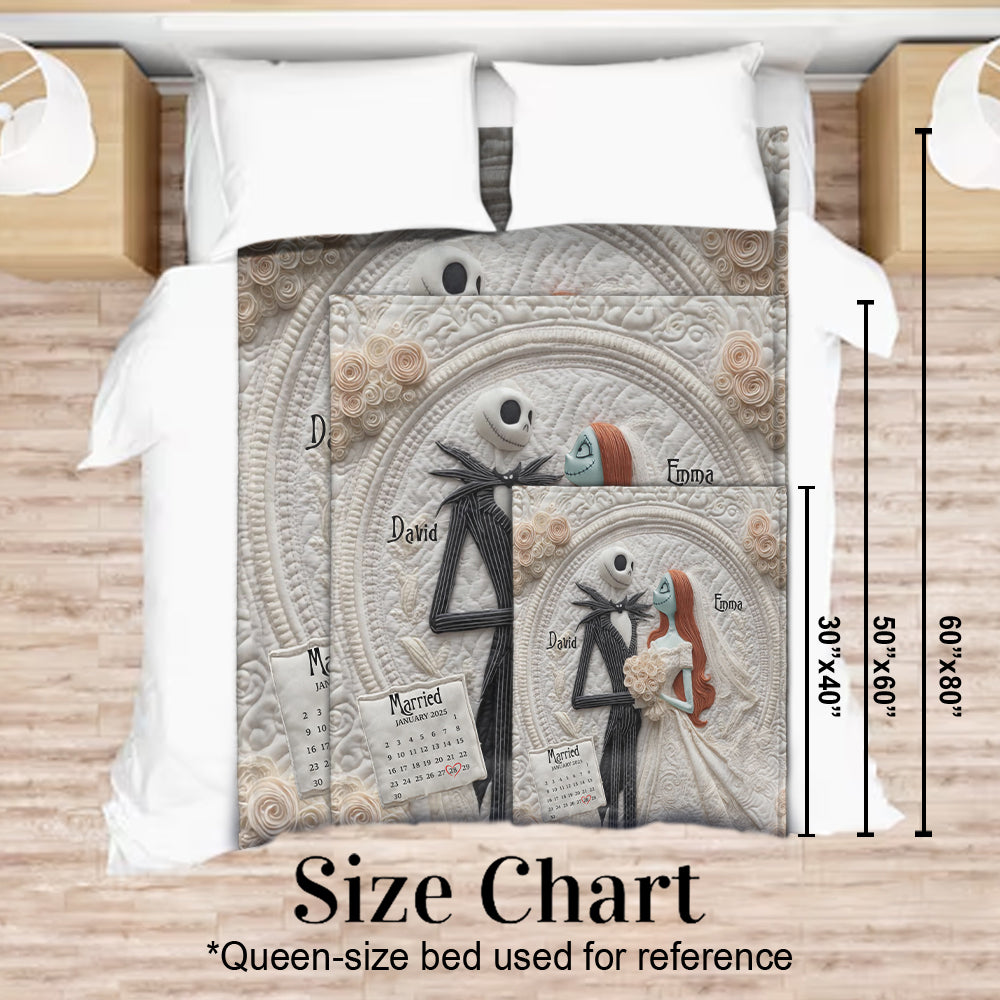 Till Death Do Us Part - Personalized Nightmare Blanket