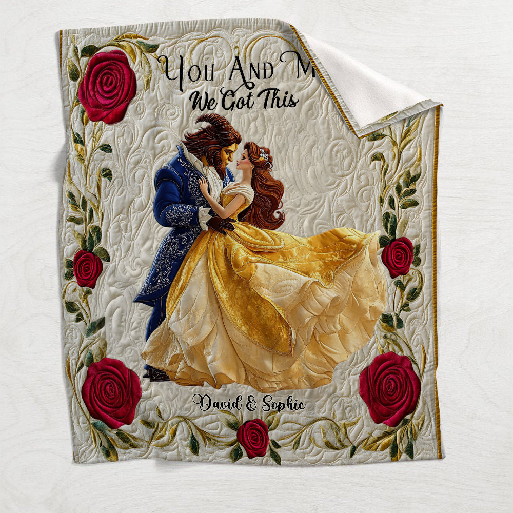 I Love You - Personalized Mouse Blanket