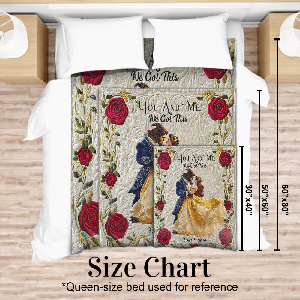 I Love You - Personalized Mouse Blanket