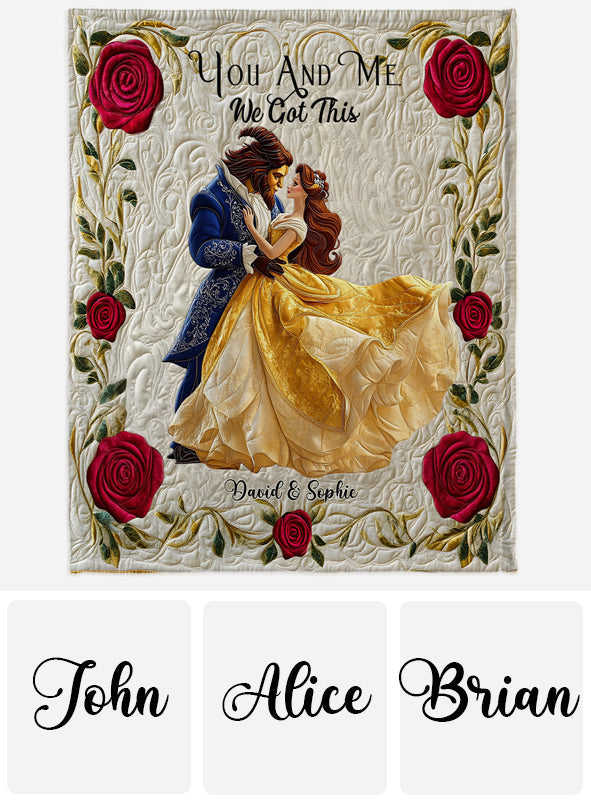 I Love You - Personalized Mouse Blanket