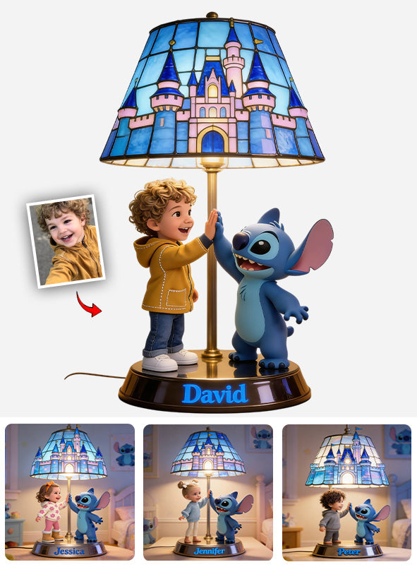Blue Ailen - Personalized Ohana Acrylic LED Night Light