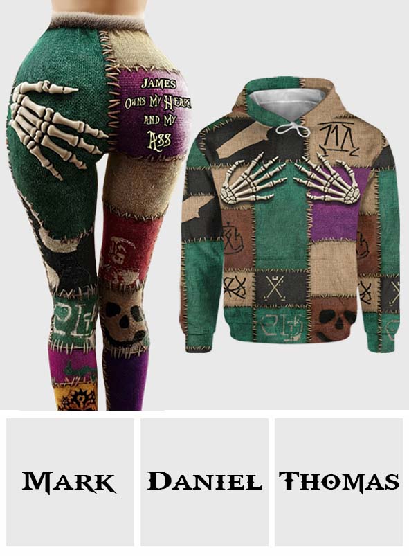 He Owns My Heart - Personalized Nightmare Hoodie & Leggings