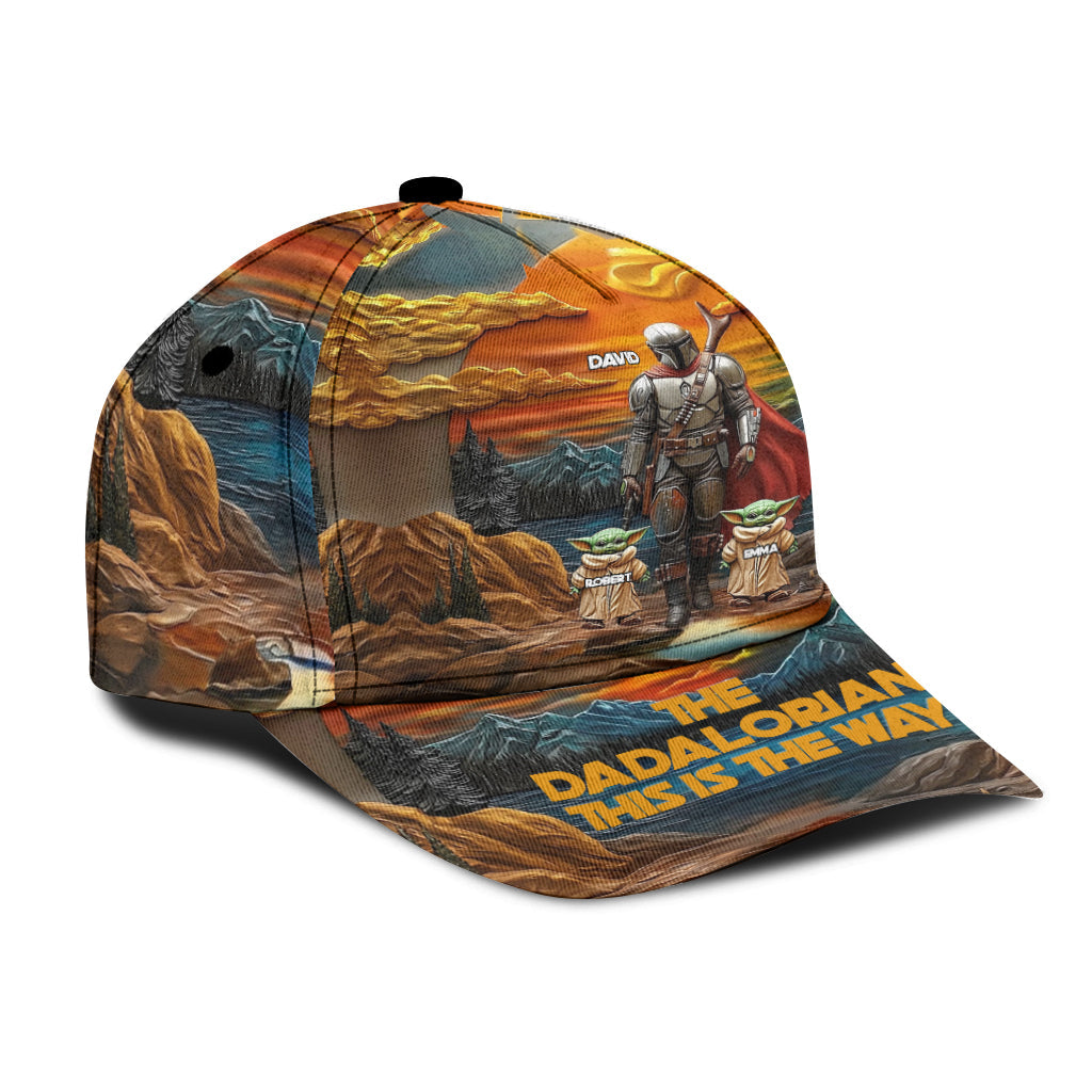 Best Dad Gift For Dad, Grandpa, Uncle,... - Personalized The Force Classic Cap