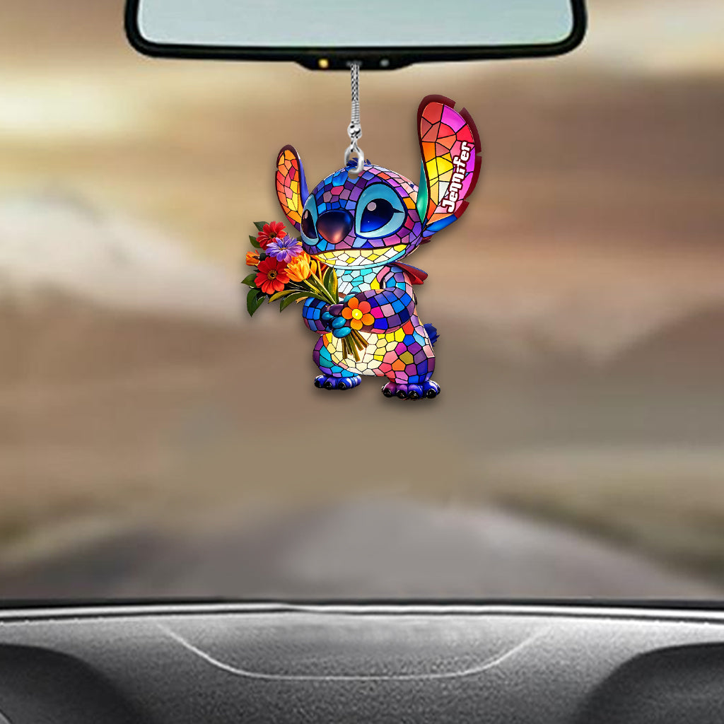 Ohana Means Family - Personalized Ohana Car Ornament