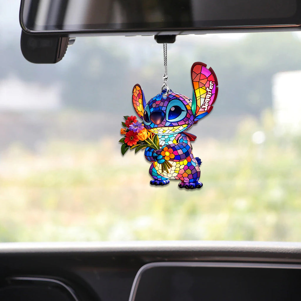 Ohana Means Family - Personalized Ohana Car Ornament