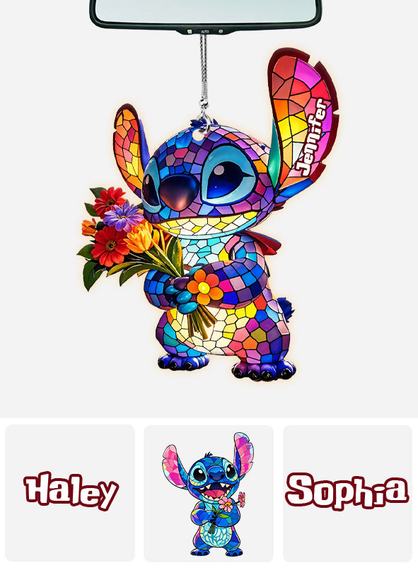 Ohana Means Family - Personalized Ohana Car Ornament