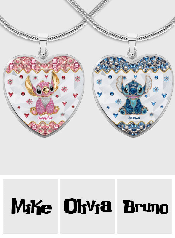 I'm Yours No Returns Or Refunds - Personalized Ohana Heart Pendant Necklace