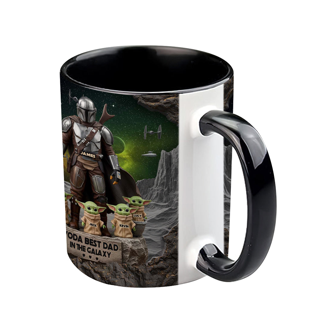 You're The Best Dad, Grandpa, Uncle,.. - Personalized The Force Accent Mug