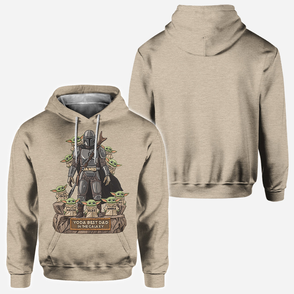 Best Dad, Grandpa, Uncle,...In The Galaxy - Personalized The Force All Over Shirt