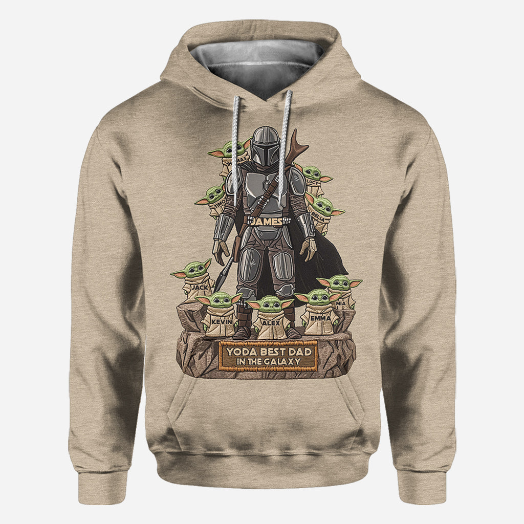 Best Dad, Grandpa, Uncle,...In The Galaxy - Personalized The Force All Over Shirt
