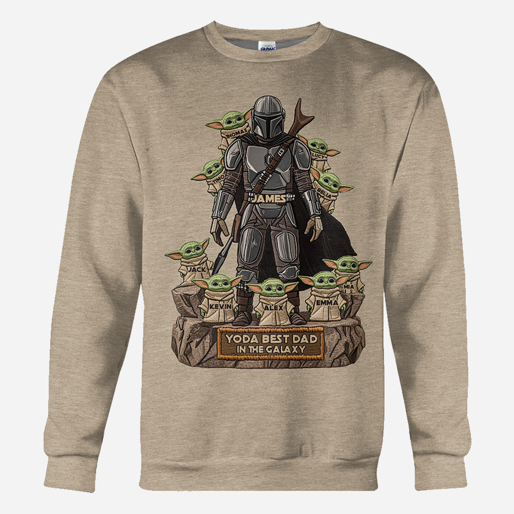 Best Dad, Grandpa, Uncle,...In The Galaxy - Personalized The Force All Over Shirt