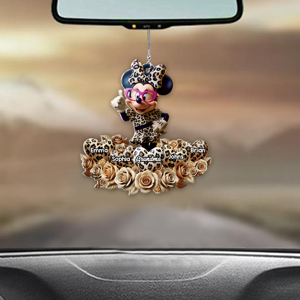 Magical Mouse Mama - Personalized Mouse Car Ornament