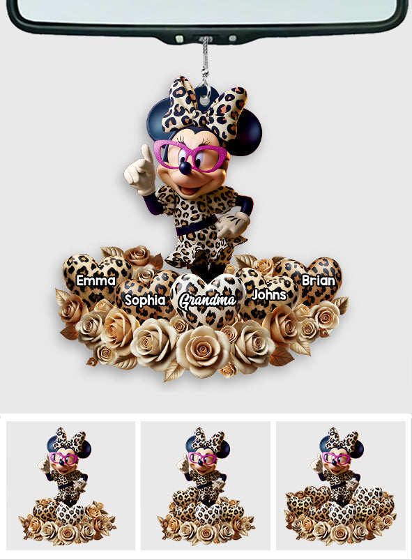 Magical Mouse Mama - Personalized Mouse Car Ornament