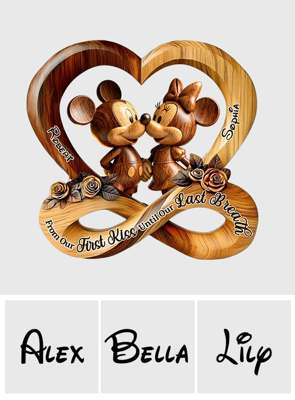 You & Me We Got This - Personalized Mouse Custom Shaped Acrylic Plaque