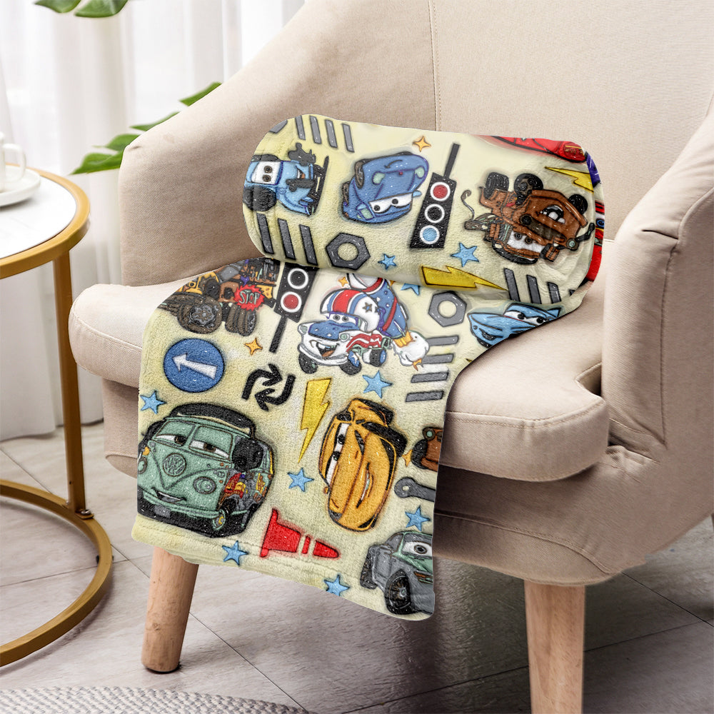 I'm Faster Than Fast - Personalized Cars Blanket