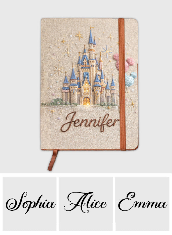 Magical Moments - Personalized Mouse Leather Journal