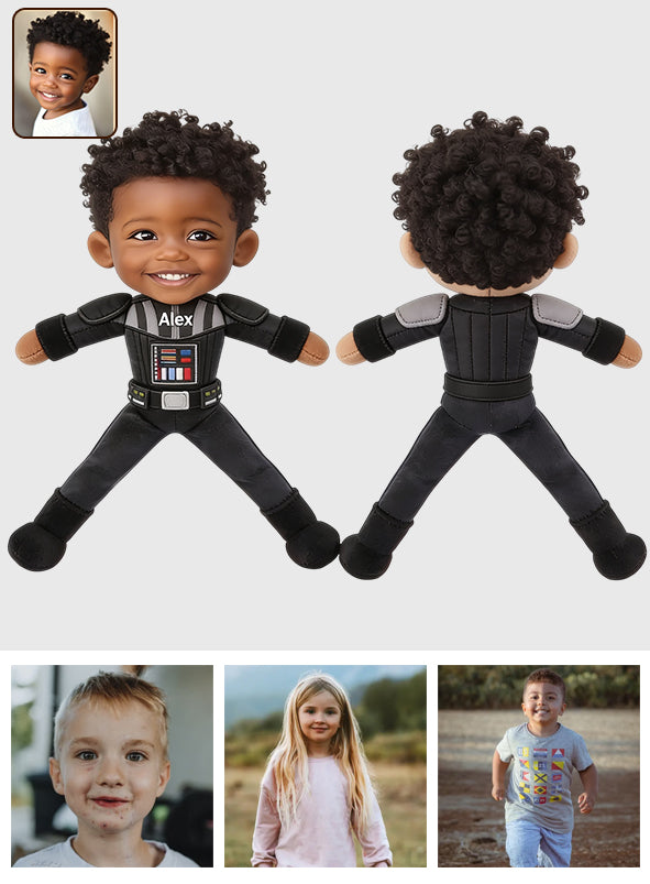Black Hero - Personalized The Force Posable Plush Doll