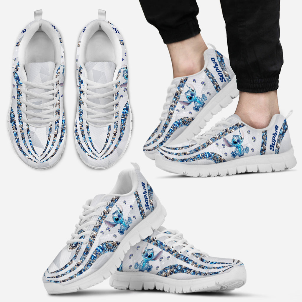 Lovely Blue Ohana - Personalized Ohana Sneakers