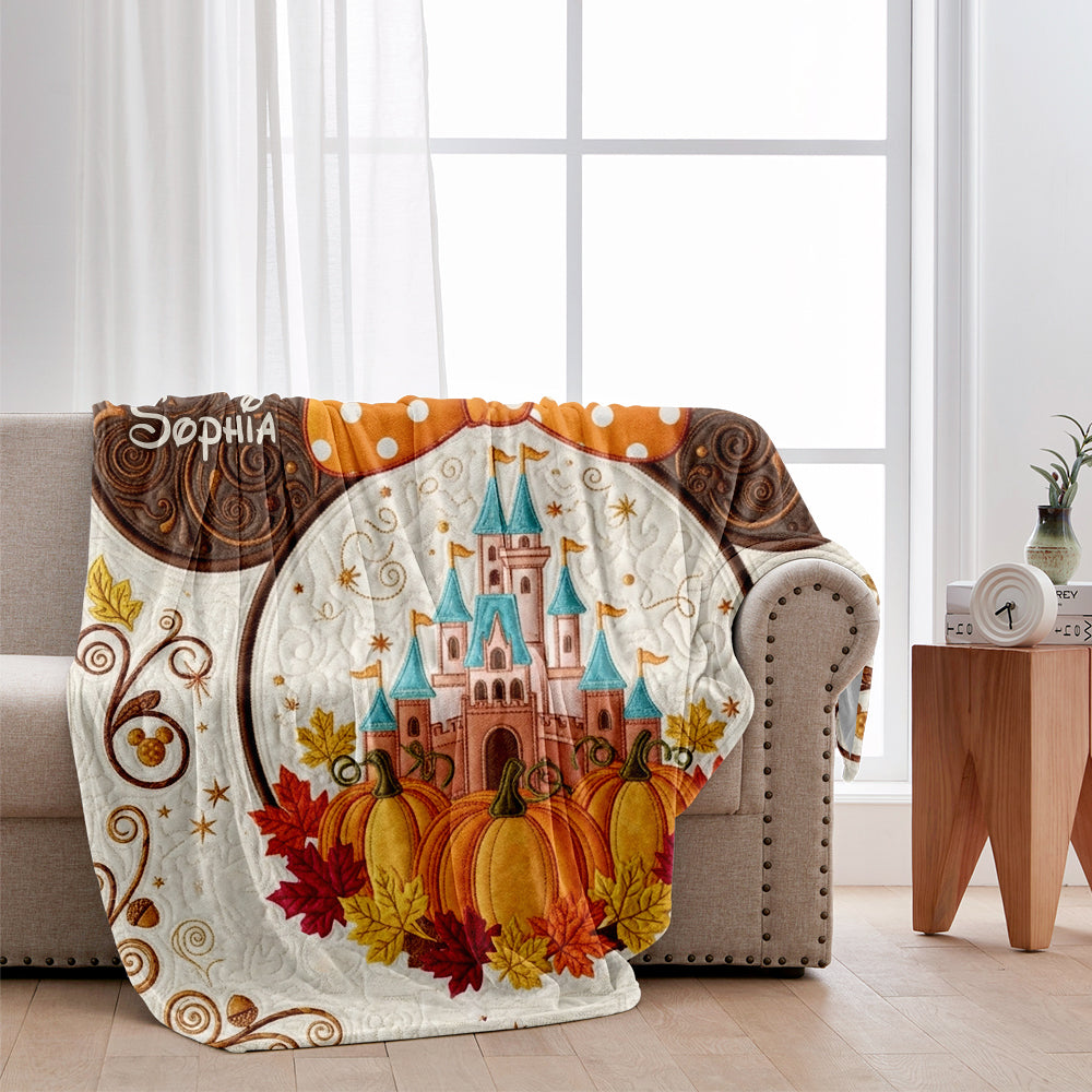 It's The Most Wonderful Time Of The Year - Personalized Mouse Blanket