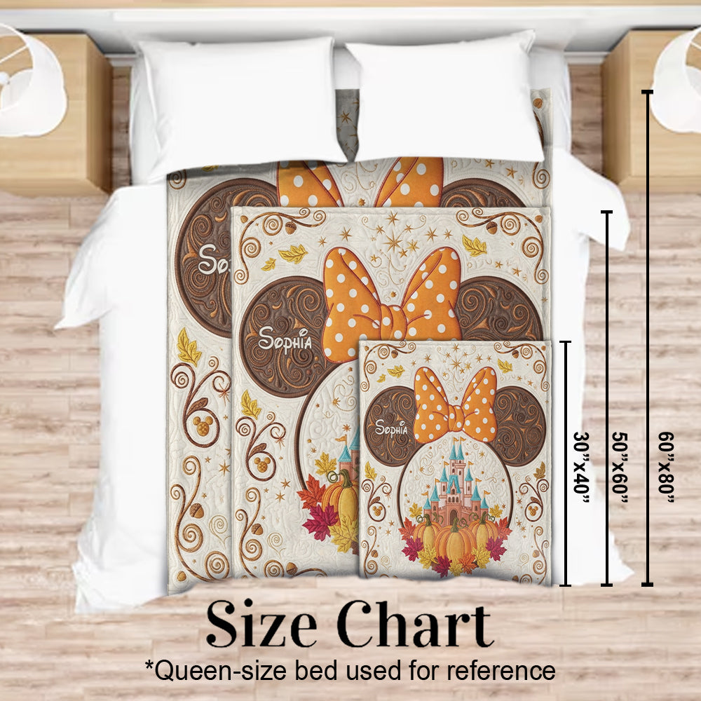 It's The Most Wonderful Time Of The Year - Personalized Mouse Blanket